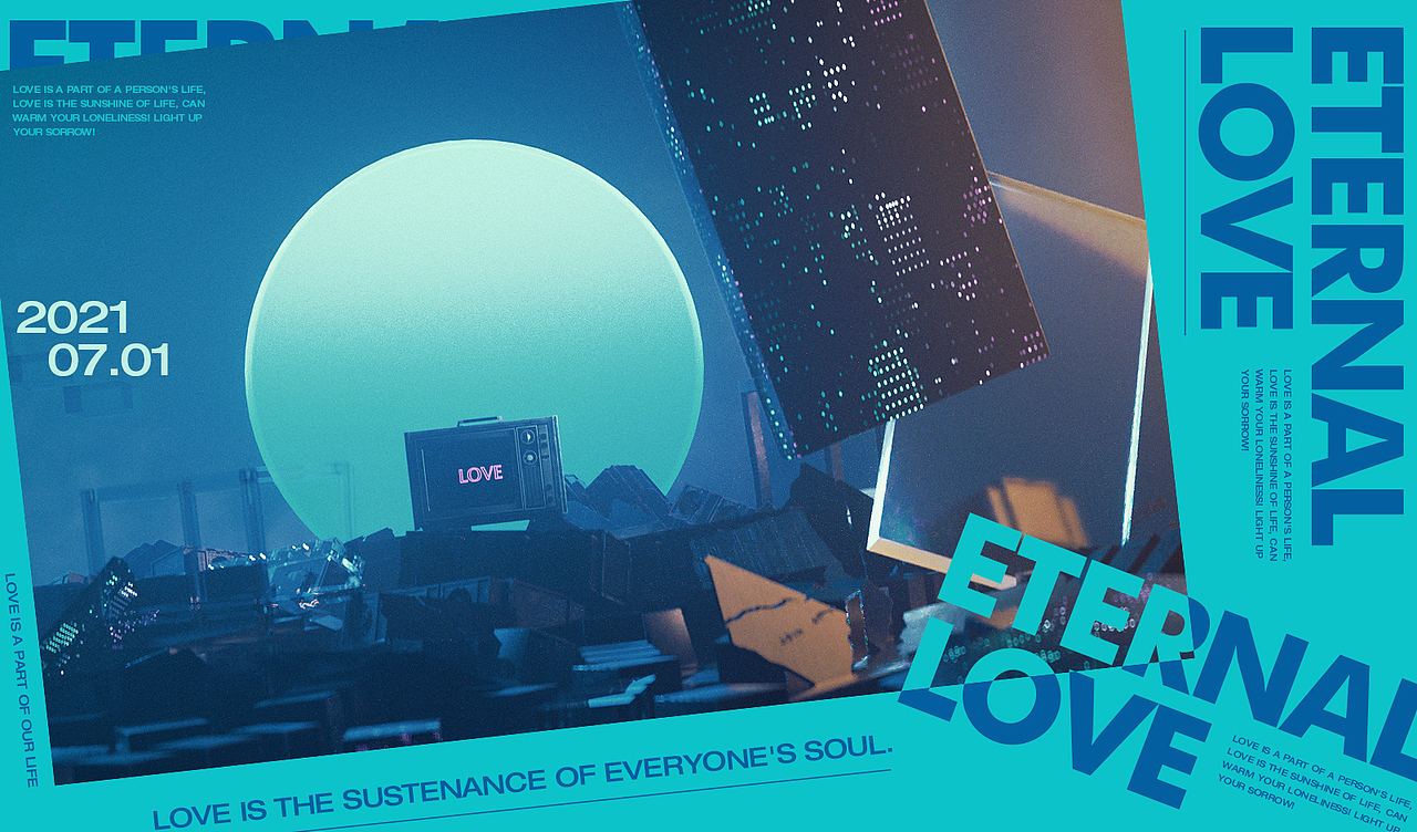 蓝色概念的视觉 | 2021（图ZMjY2NTIxNjAw） - 宣传物料 - 站酷设计师iii清空原创素材 - 站酷ZCOOL