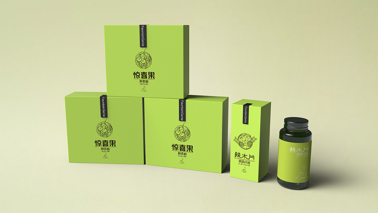 【惊喜果礼盒】女性保健品 by 小狼君 Langcer Lee（图ZNDMyNTcyNjA=） - 包装 - 站酷设计师小狼君LangcerLee原创素材 - 站酷ZCOOL