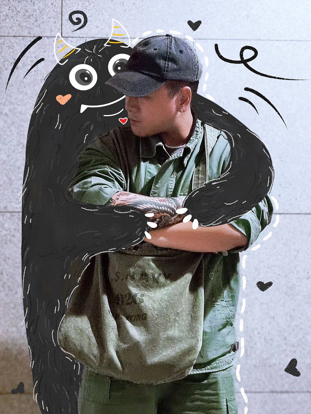 小怪兽来啦！（图ZMTk1MTQ1ODA4） - 新锐潮流插画 - 站酷设计师太阳野鹿原创素材 - 站酷ZCOOL