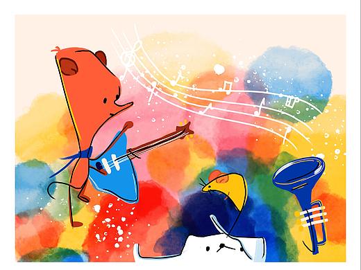 1岁宝宝和妈妈的绘画作品，太有爱了！（个人主页-ZMTM0NzQ2MA==） - 插画 - 站酷设计师初见IrisZhang原创素材 - 站酷ZCOOL