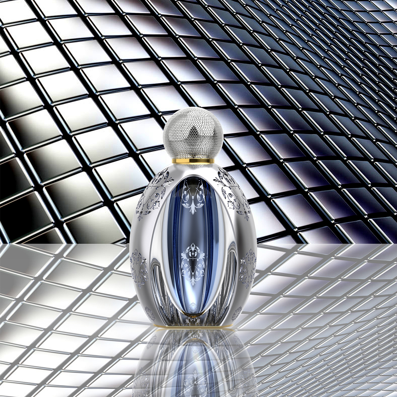 ARCHETIPO香水瓶设计，灵感来自威尼斯的圣玛丽亚大教堂 - 普象网
