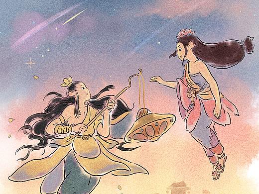 慈母倚树下，不见白玉兰。