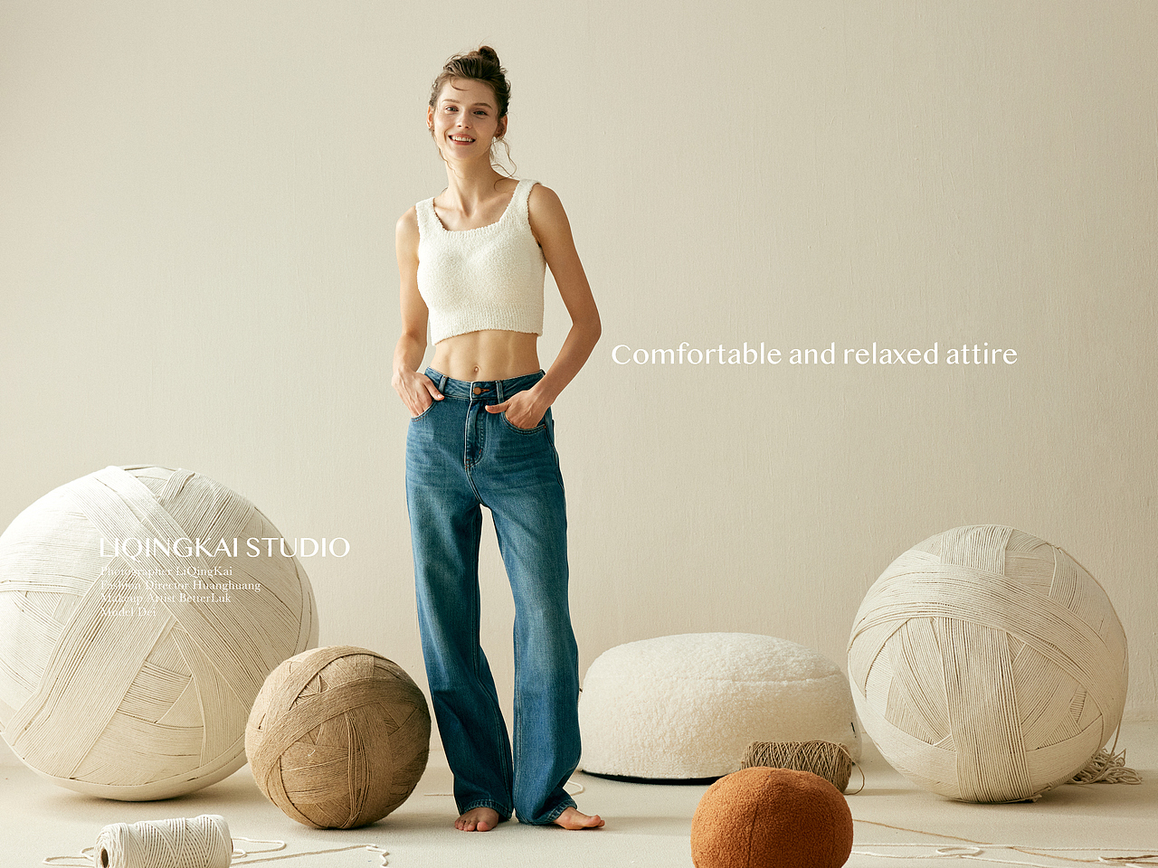 "Comfortable and relaxed attire"🍁保暖季（图ZMzU1MjczMTgw） - 时尚/艺术摄影 - 站酷设计师摄影师李清凯原创素材 - 站酷ZCOOL