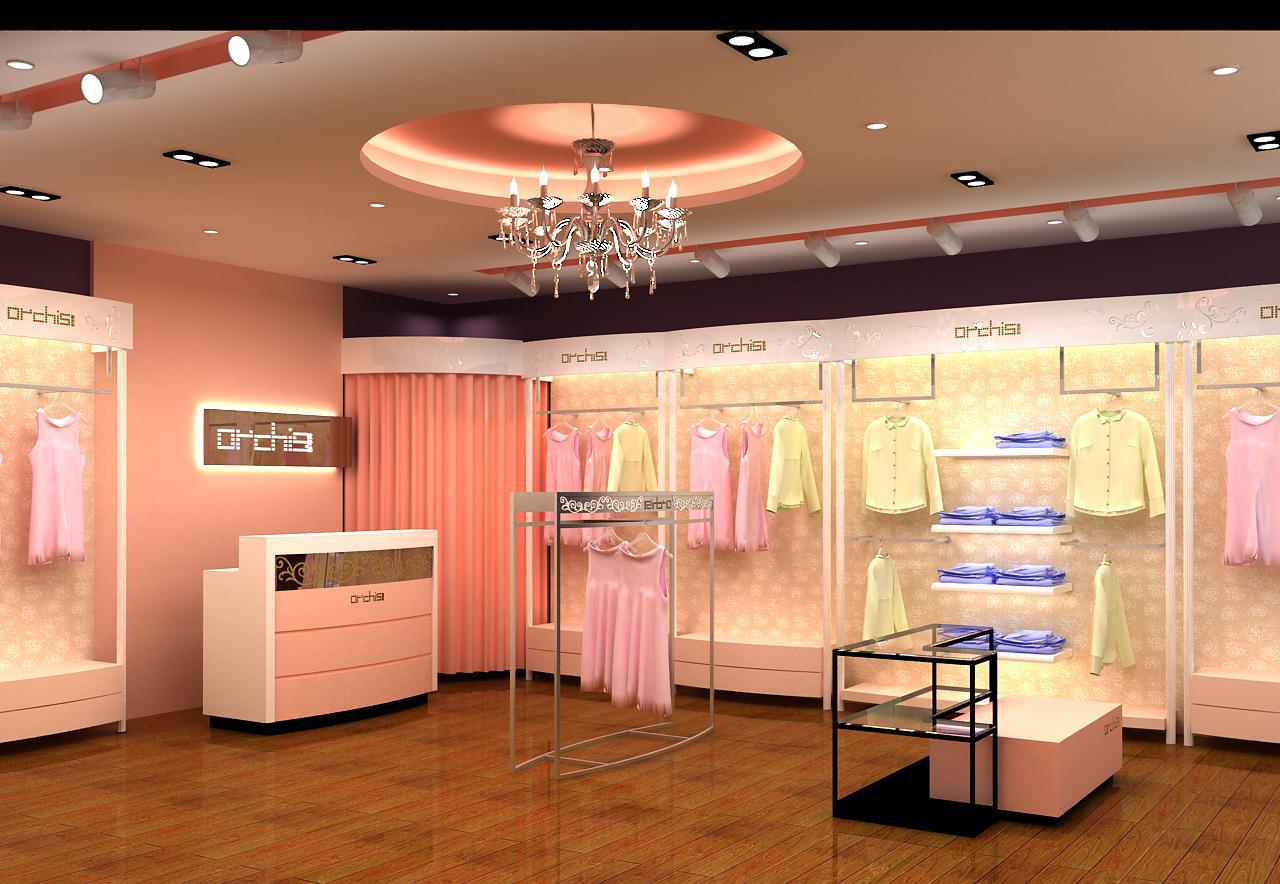 女装店|空间|室内设计|Yu11 - 原创作品 - 站酷 (ZCOOL)