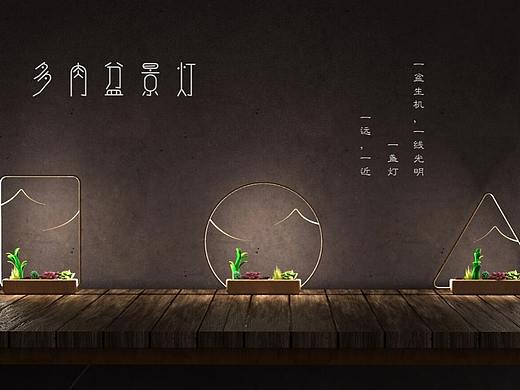 【文创产品】多肉盆景灯