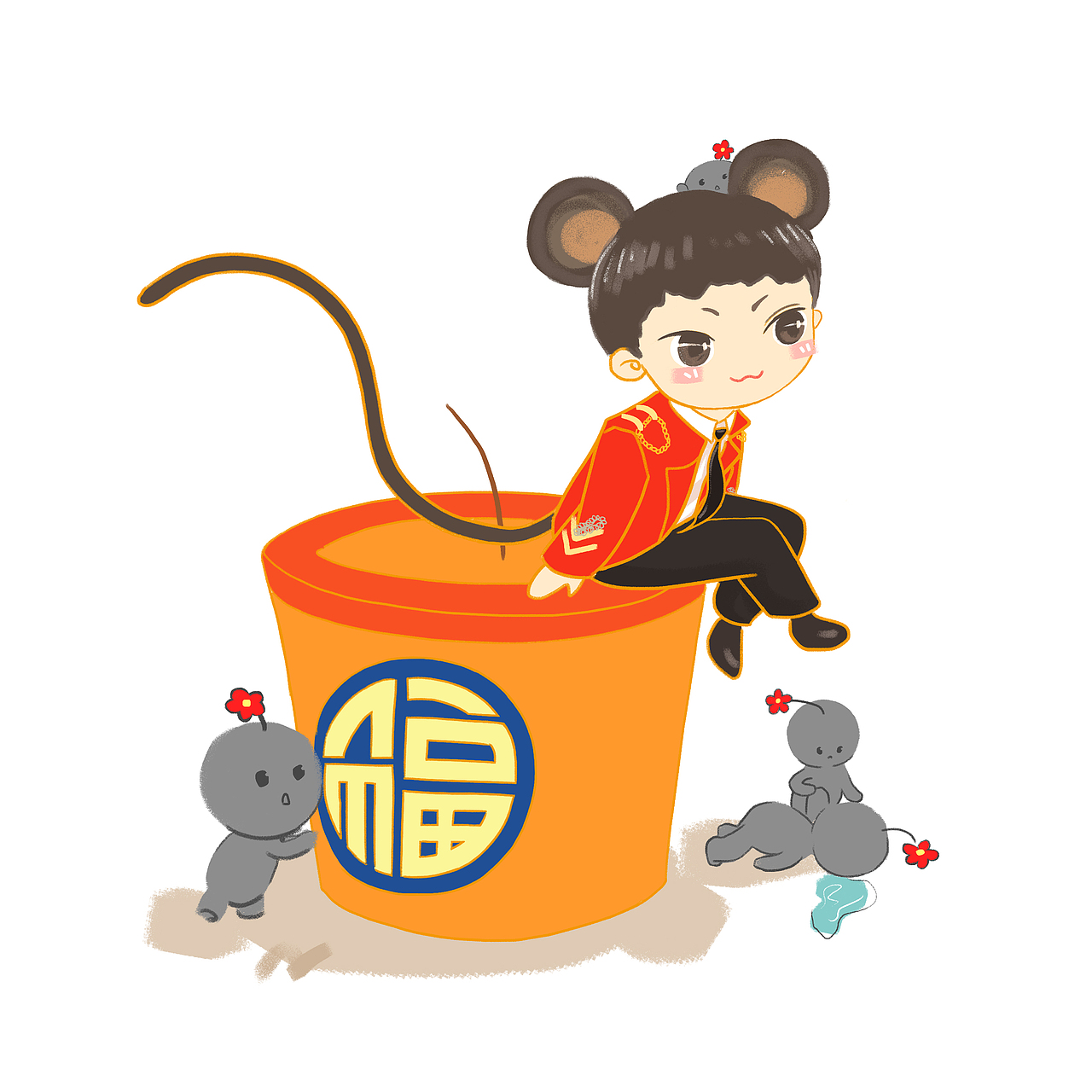 插画练习（图ZMjExMjY0MDYw） - 创作习作 - 站酷设计师粽子ZONG原创素材 - 站酷ZCOOL