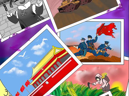 建党100周年主题绘制