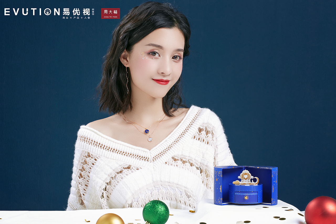 周大福冰雪系列网宣平面拍摄