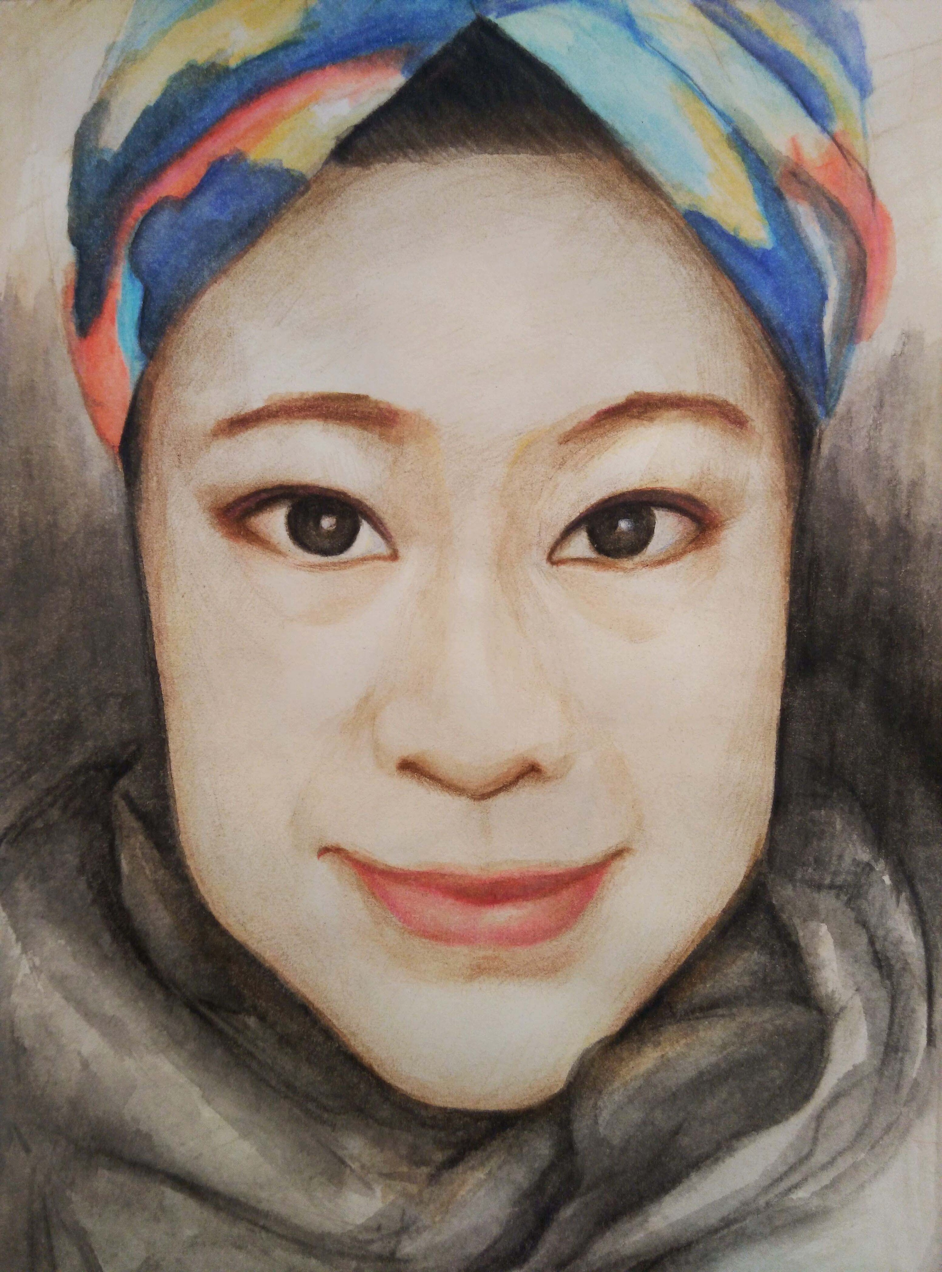 彩铅人物
