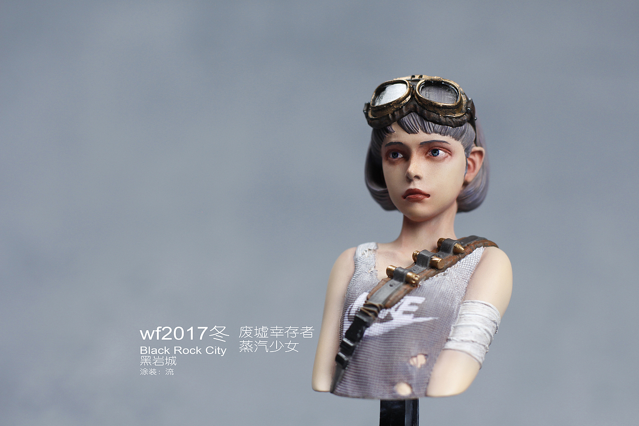 废墟幸存者 朋克少女（图ZMjAxNTIwOTE2） - 手办/模玩 - 站酷设计师流_Pang原创素材 - 站酷ZCOOL