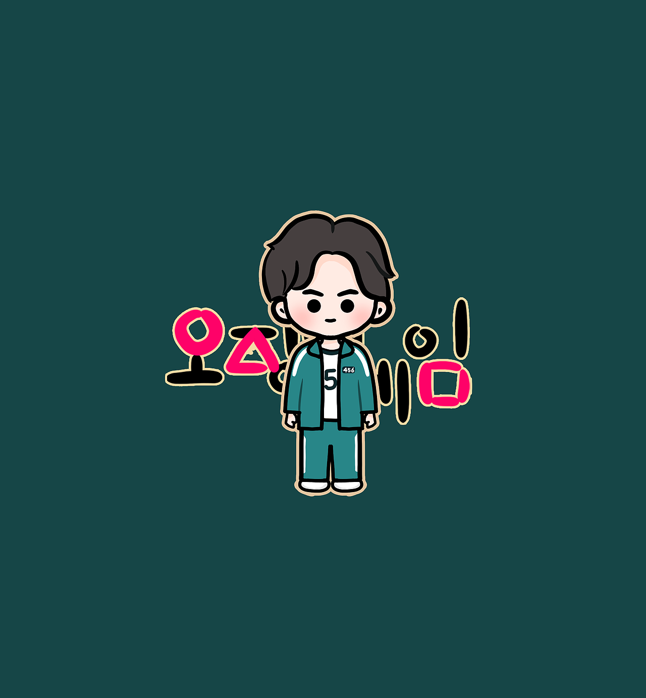 鱿鱼游戏可爱小头像（图ZMjcyNjYzODg4） - 艺术插画 - 站酷设计师二盼吖原创素材 - 站酷ZCOOL