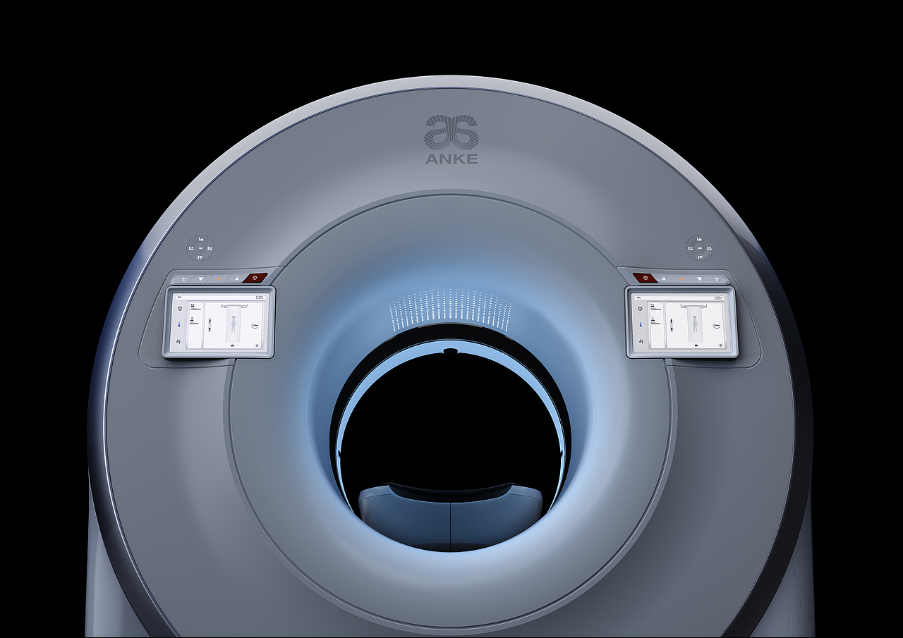 安科anatoms800256层螺旋ct产品外观设计