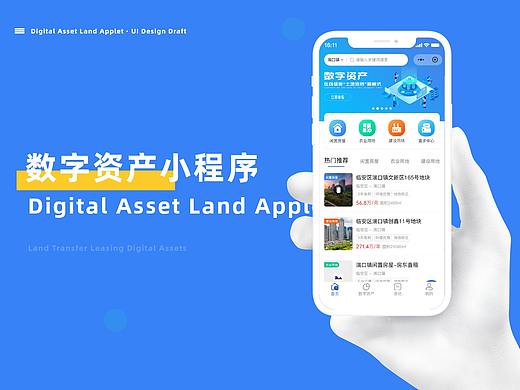 土地租赁转让 数字资产在线服务 VR视频小程序