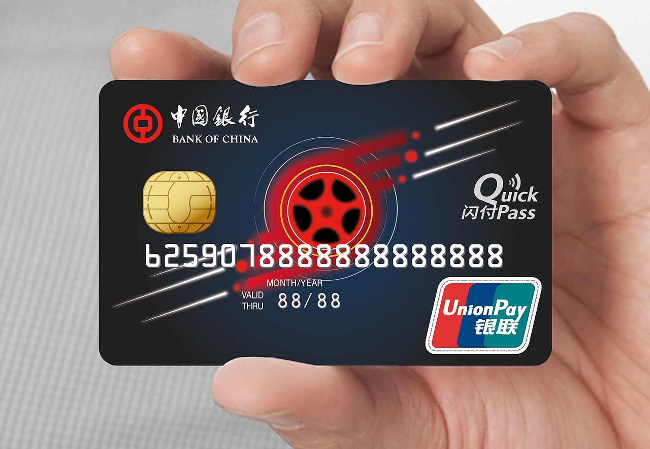 中国银行联名信用卡设计