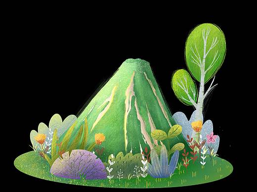 小火山