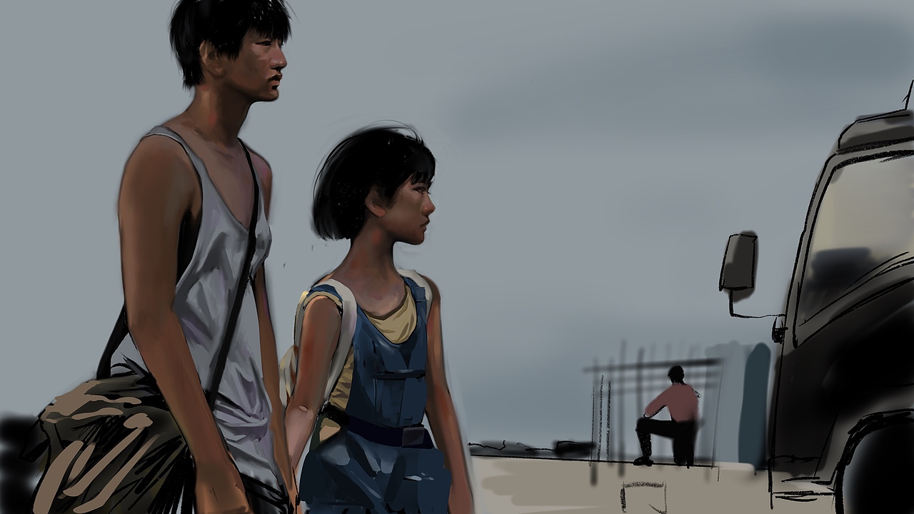 【隐秘的角落】（图ZMjEzNTE3MTQw） - 创作习作 - 站酷设计师摸鱼阿八原创素材 - 站酷ZCOOL