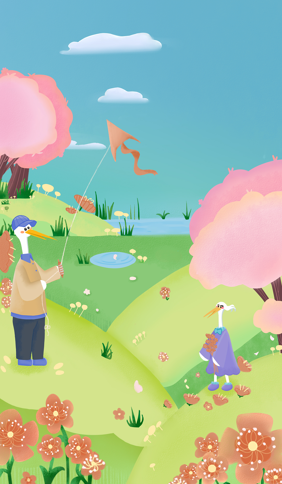 节气 清明（图ZMjUwOTQwMDg0） - 商业插画 - 站酷设计师fox馨原创素材 - 站酷ZCOOL