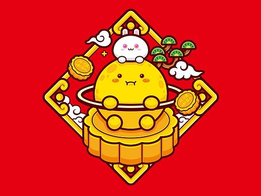 中秋插画