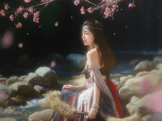 冬不似居庸雉堞墙，樱花满树忆甘棠