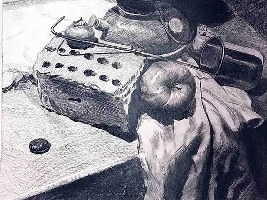 设计平面素描手绘 考研专题
