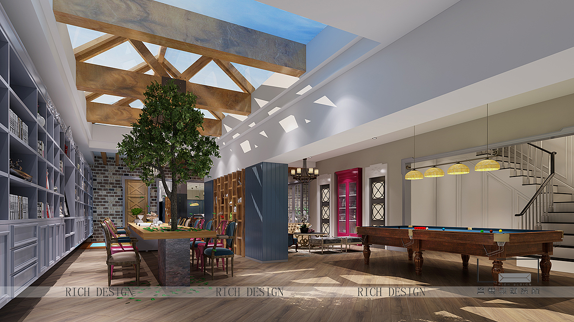 超宝九号别墅混搭风格