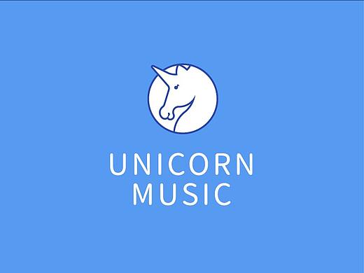UNICORN MUSIC LOGO DESIGN