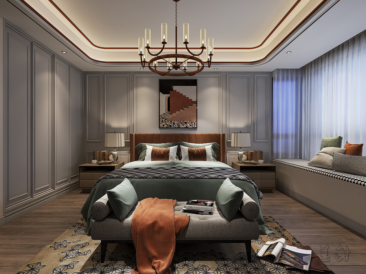 新中式,清贵典雅!