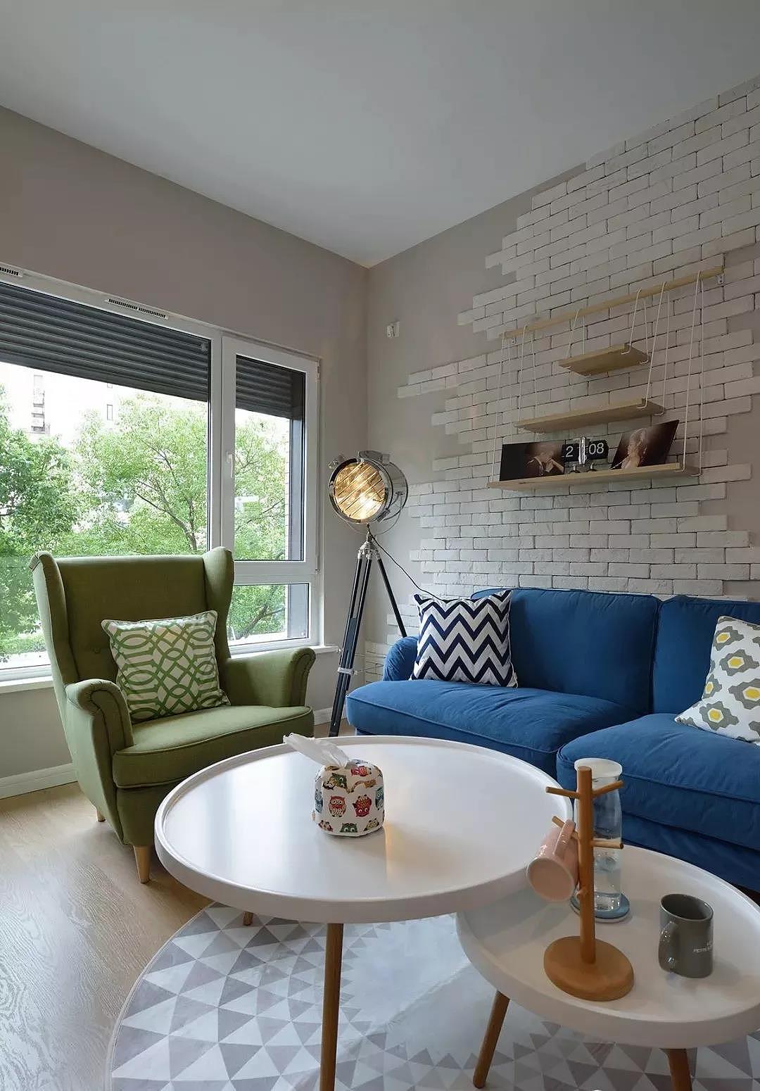 90㎡简约小复式,客厅隔断+隔断框,通透充满艺术感!