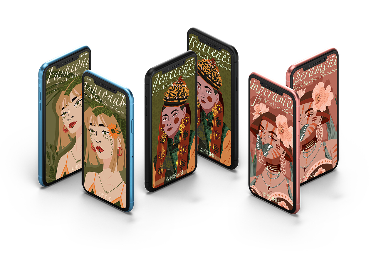 人物插画小合集