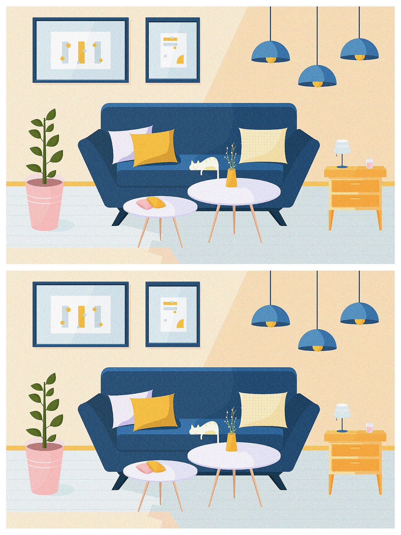 AI-插画-抽空练习（图ZMjI1Mjk0MjMy） - 创作习作 - 站酷设计师小中丽原创素材 - 站酷ZCOOL