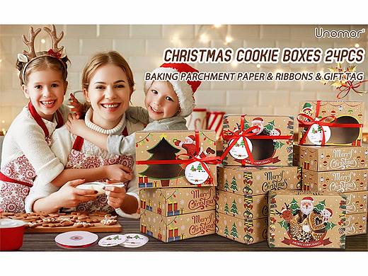 圣诞饼干盒