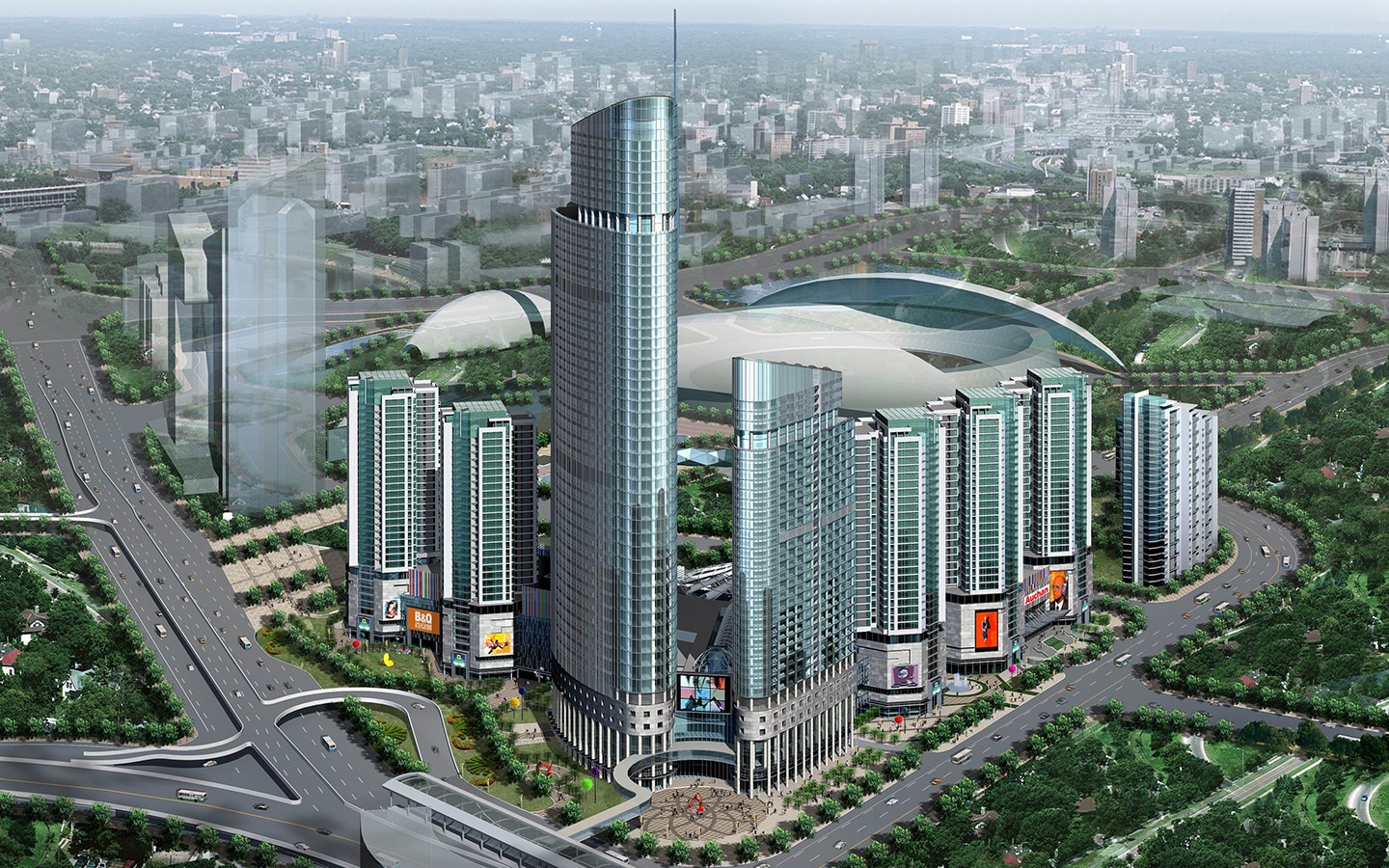 中华新城商业综合体规划设计