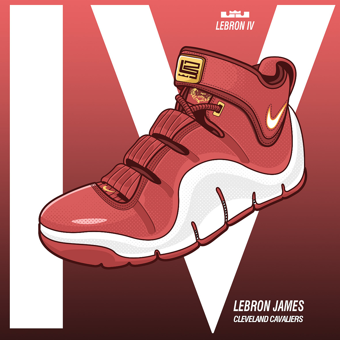 穿过的老詹系列— LEBRON IV