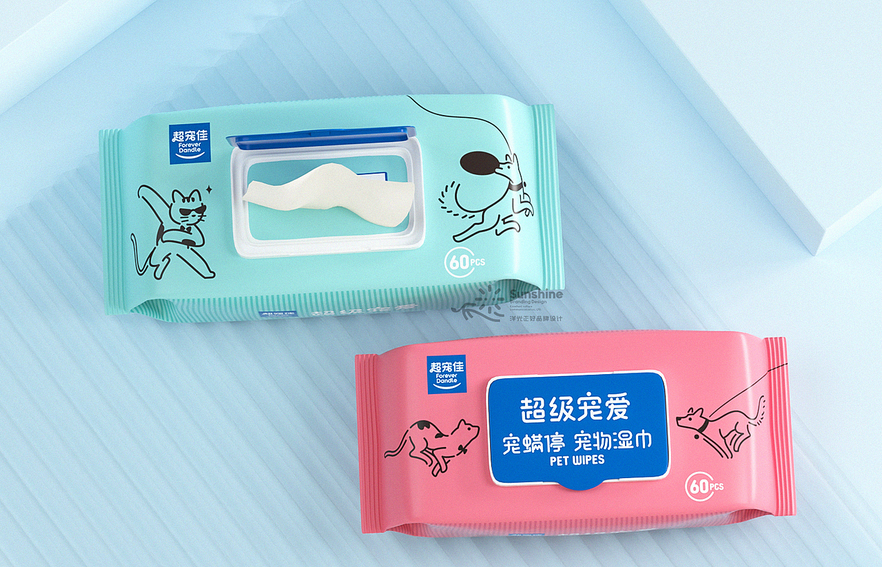 包装 宠物包装设计 宠物品牌设计 宠物湿巾包装 宠物vi（图ZMjk0Mjc1ODQ0） - 包装 - 站酷设计师郑昌洪品牌vi包装原创素材 - 站酷ZCOOL