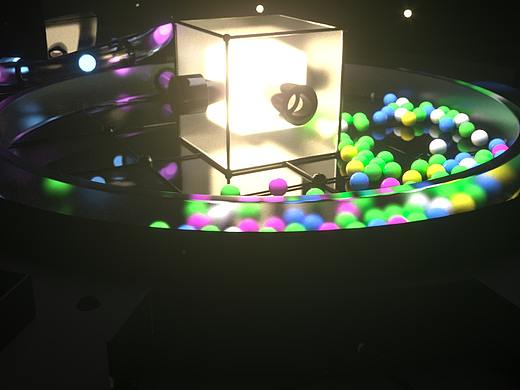 继续C4D,动力学各种球!运算比渲染慢!