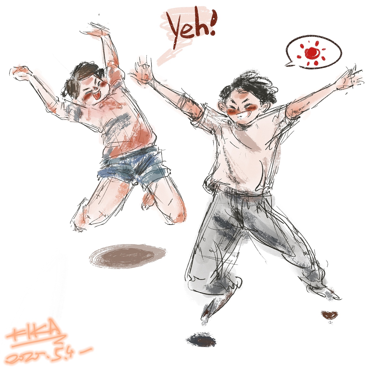 练习练习（图ZMjA4NzI1ODky） - 艺术插画 - 站酷设计师kika卡原创素材 - 站酷ZCOOL