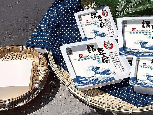  日本六源纯豆腐包装设计| 摩尼视觉原创