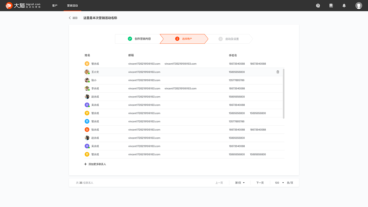 大猫自动化营销（图ZMTY3NjE2OTU2） - 软件界面 - 站酷设计师忙碌式的追寻原创素材 - 站酷ZCOOL