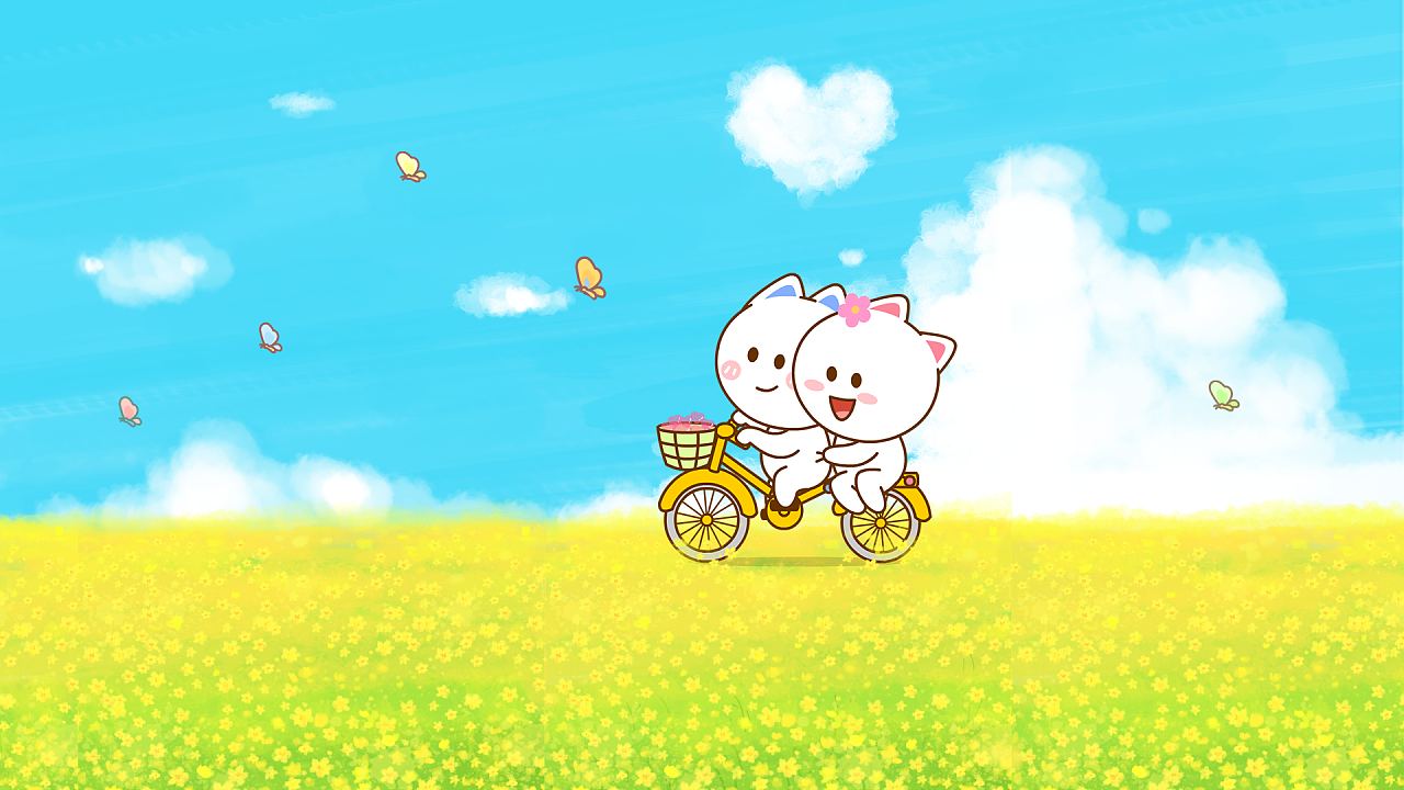 二花 桃小仙 微信表情 卡通动漫 头像壁纸