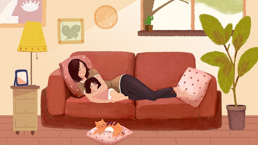 发一套之前做的母亲节作品（图ZMTE3MTEzMTEy） - 商业插画 - 站酷设计师苅安原创素材 - 站酷ZCOOL