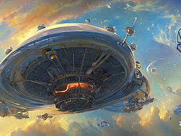 #AI创作实验室#空天母舰之天空堡垒