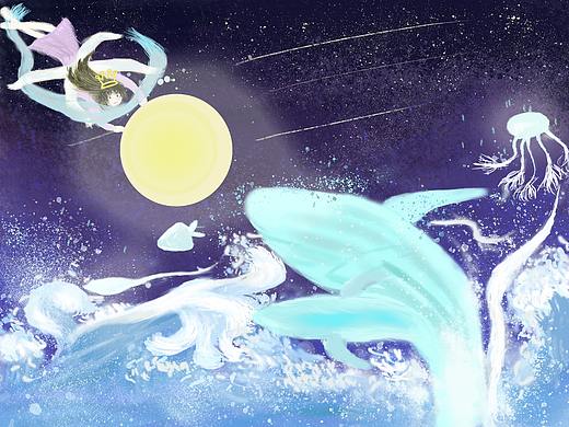 夜光海豚（个人主页-ZNDIxNDY2MDg=） - 创作习作 - 站酷设计师要发光的猪崽崽原创素材 - 站酷ZCOOL