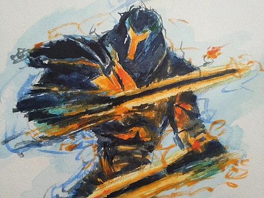 水彩畫(huà)（個(gè)人主頁(yè)-ZNTQ3NjIzNjA=） - 繪畫(huà) - 站酷設(shè)計(jì)師柳小江原創(chuàng)素材 - 站酷ZCOOL