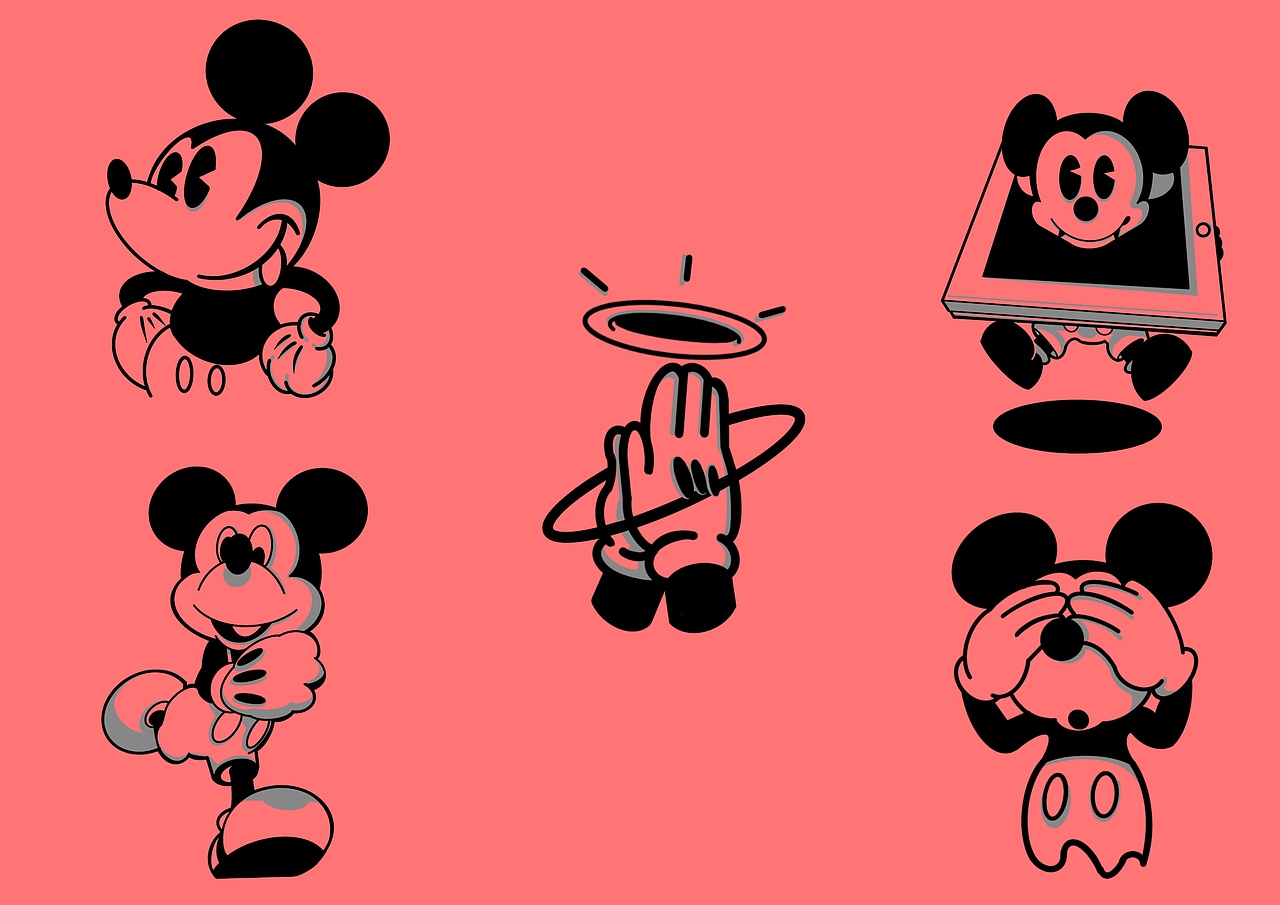 米奇涂鸦（图ZMjY5MjMzNTYw） - 图案 - 站酷设计师魏Zi凯原创素材 - 站酷ZCOOL