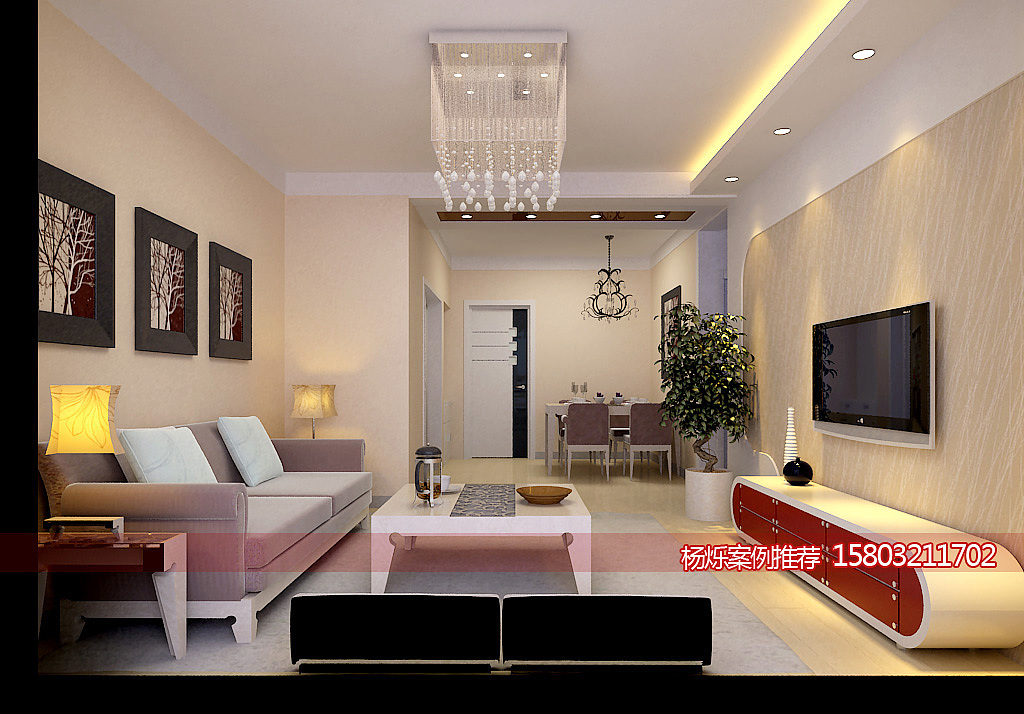 餐桌选择和沙发配套的色彩,整体、干净,让我们生活情趣大增。