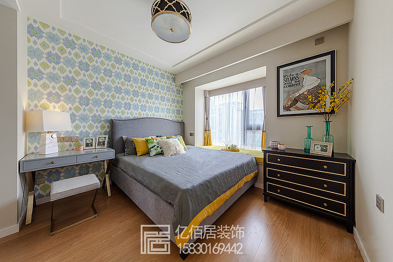 河北亿佰居装饰有限公司 117㎡精装房改造清新小美式