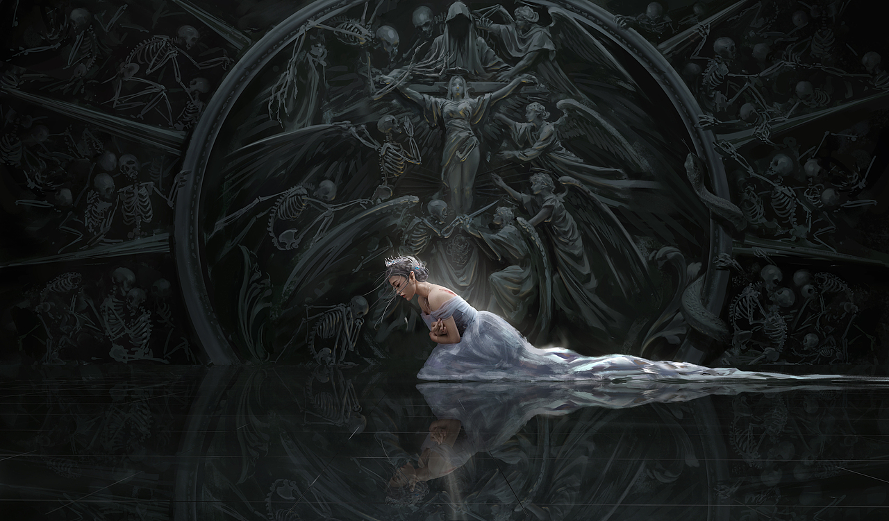 鬼刀冰公主海琴烟cos