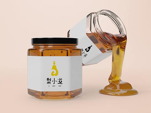 梨小道梨膏logo设计