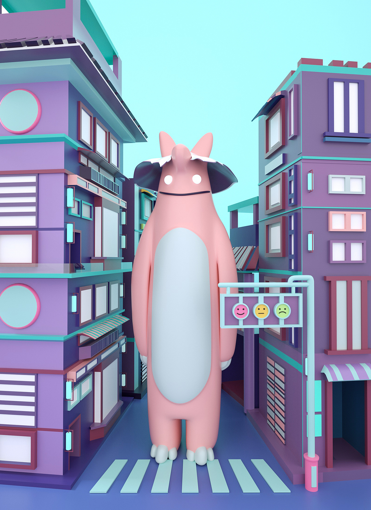 C4D习作（图ZMjg5ODI1MTg4） - 场景 - 站酷设计师安山故人原创素材 - 站酷ZCOOL