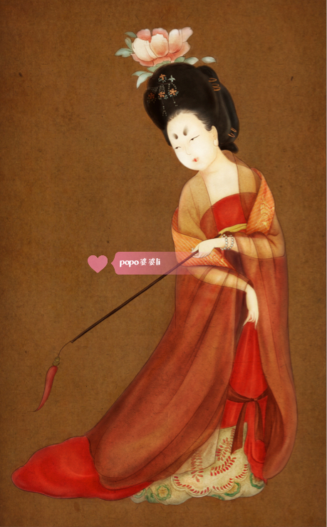 唐朝时期的人物画图片
